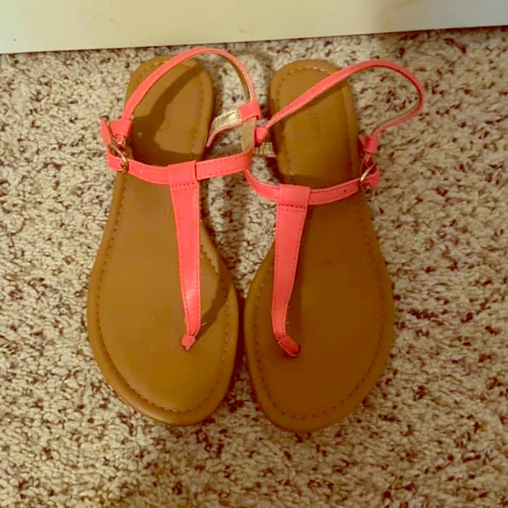 Pink sandals